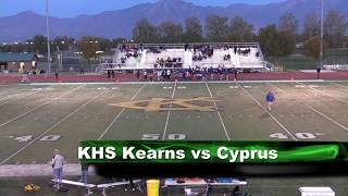 Kearns High Football Senior Night 20191016 [upl. by Anatnom]