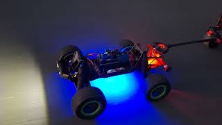 Traxxas XMaxx pulling my 3 kids around the block 270 lbs 1935 mod 15 gears [upl. by Teyugn]