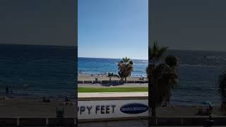 this evening in Fanabe Costa Adeje foryou travel tenerife beach holiday [upl. by Clayborne]