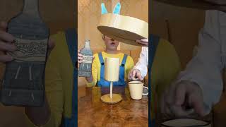 METHOD FOR SUPERIORLY POURING DRINK INTO CARDBOARD GLASS！asmr [upl. by Sanoy]