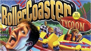 Roller Coaster Tycoon Já construiu sua MONTANHARUSSA hoje [upl. by Wendelina621]