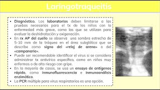 Infecciones Respiratorias Agudas LARINGOTRAQUEÍTIS EPIGLOTITIS BRONQUITIS 45  Neumología [upl. by Knoll616]