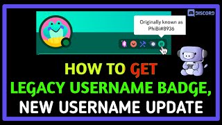 How to Get Legacy Username Badge on Discord  NEW DISCORD USERNAME UPDATE [upl. by Oicatsana]