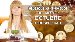 Horoscopos del Mes de Octubre mhonividente tarot horoscopo riqueza [upl. by Loredana]