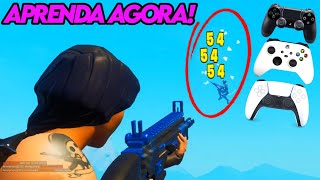 COMO TER A MIRA 10X MELHOR NO CONTROLECONSOLE MELHOR CONFIGURAÇÃO DE FORTNITE PS4XBOXPS5SWITCH [upl. by Angela585]