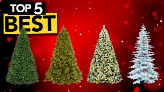 TOP 5 Best FEEL REAL Artificial Christmas Trees Today’s Top Picks [upl. by Jadda]