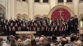 Ankeny HS Concert Choir  St Ambrose Cathedral Festival Concert 2024 [upl. by Ahtel]