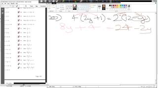 clip 105 grade C Solving Eqns [upl. by Nogem]