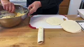 How to Make Green Chile Chicken Taquitos Chugwater Chili [upl. by Saudra]