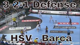 Handball 321 defense HsvBarcelona final VCL 2013 [upl. by Farand]