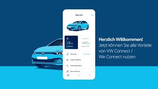 Online Services  VW Connect und We Connect starten [upl. by Iramat]