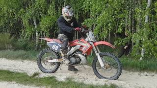 Honda CR 250 Power [upl. by Esinev]