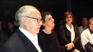 Despiden en Círculo Teatral al maestro RAUL ZERMEÑO con Ofelia Medina [upl. by Ahset]