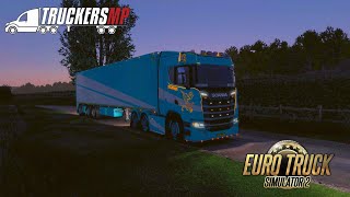 🔴 ETS2 Live  TruckersMP Live  Euro Truck Simulator 2 Live  PXN V9 Steering Wheel PlayWithVishal [upl. by Eicyak]