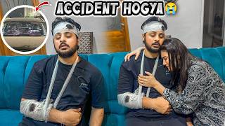 AREEB KA ACCIDENT HOGYA 😱  Ro Ro K Bura Hal Hogya 😭 [upl. by Alliehs960]