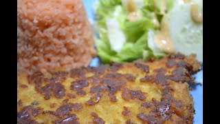 MILANESA DE POLLO CON EMPANIZADO DE QUESO [upl. by Etnud]