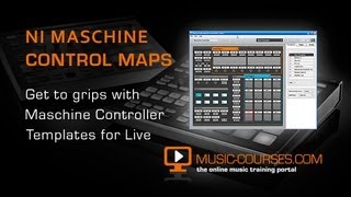 Controlling Ableton Live with Maschine  New Controller Editor Template Guide [upl. by Alusru]