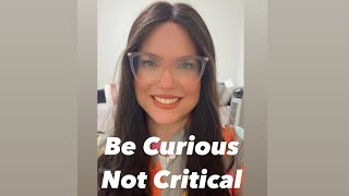 Learn to be Curious Instead of Critical Discover the WHY beneath the WHAT Holy Hones  Yaffa Palti [upl. by Jilli]