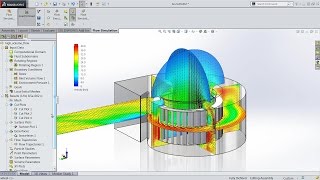 SOLIDWORKS 2015 Sneak Peek Rotating Mesh Regions [upl. by Lebanna883]