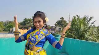 Lalcha Phuler polash bone  লালচা ফুলের পলাশ বনে  Dance cover Holi special song [upl. by Ayenet529]