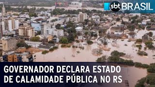 Pelo menos 36 mortes foram registradas após passagem do ciclone  SBT Brasil 060923 [upl. by Aserehtairam]