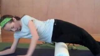 Ballet  Improve turn out amp losen muscles w foam roller Robbie [upl. by Eddra]