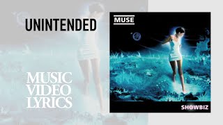 Muse  Unintended Lyrics [upl. by Sikes]