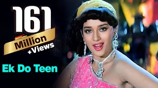 Ek Do Teen  Tezaab 1988  Madhuri Dixit  Alka Yagnik  Bollywood Dance Songs [upl. by Robbert]