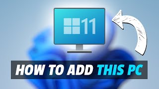 How to get My PC Shortcut on Windows 11 Desktop [upl. by Lua]