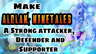 Battle Items and Attacks I Used for Alolan Ninetales To Win the Battle [upl. by Eidoow]