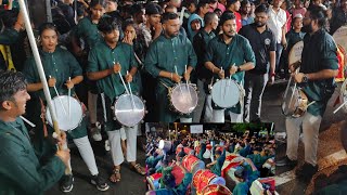 Tardeo Cha Raja Padya Pujan 2023  Vadan Ek Kala Dhol Tasha Pathak🔥 Mumbai Crowd [upl. by Norine767]