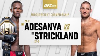 UFC 293 Israel Adesanya vs Sean Strickland Highlights [upl. by Campy]