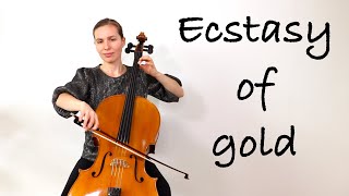 Ecstasy of gold  Cello Cover  Sheet music [upl. by Sanchez]