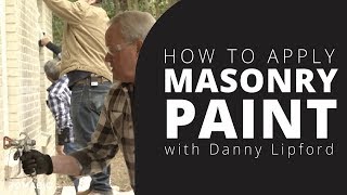 How To Apply Masonry Paint to Brick or Stone [upl. by Kimbra755]