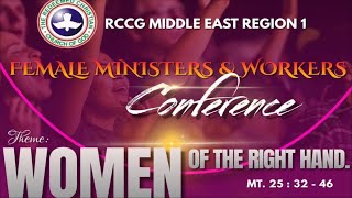 RCCG Middle East Region 2024 FEMALE MINISTERS amp WORKERS CONFERENCE [upl. by Eart810]