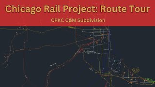 Exploring the Network CPKC CampM Sub Route Layout in Trainz 2022 [upl. by Jevon839]