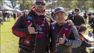 EasyRiders SMC Central Coast chapter  Muscle in the Brook car and bike show [upl. by Ahsac]