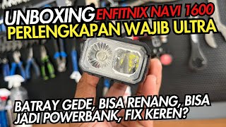 PERLENGKAPAN WAJIB GOWES ULTRA  UNBOXING ENFITNIX NAVI 1600 [upl. by Oribelle]