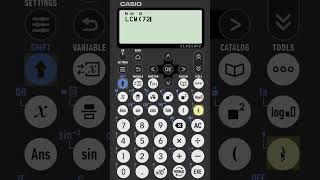 How To Find The Lowest Common Multiple On A Casio fx83GTCW  fx85GTCW [upl. by Baram]