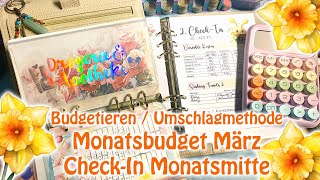 💝 Budget CheckIn zur Monatsmitte  wie schaut es mit unserem Monatsbudget aus 💝 [upl. by Rodina]