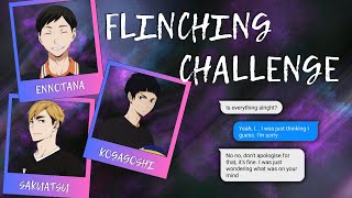 Flinching Challenge  part 33  EnnoTana KogaGoshi SakuAtsu [upl. by Salvatore71]