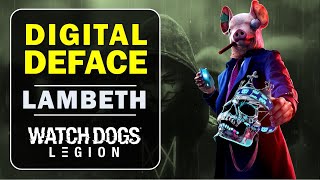 Lambeth Digital Deface  St Thomas Hospital  Watch Dogs Legion [upl. by Wachtel741]