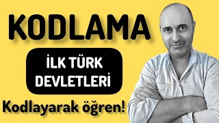 Kodlayarak öğren İlk Türk Devletleri kpss2024ayt2024tyt2024 [upl. by Arretal]