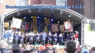 SESSIONSERÖFFNUNG KARNEVAL AM ESCHWEILER MARKT 11112018 [upl. by Felicia]