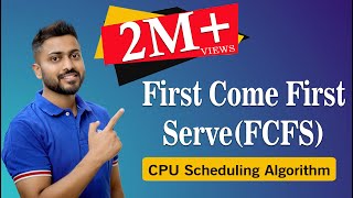 L23 First Come First ServeFCFS CPU Scheduling Algorithm with Example [upl. by Abran549]