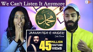 Reaction On  Jaanam Fida  E  Haideri  Sadiq Hussain  New Kalam 2022 Reaction  Beat Blaster [upl. by Hakan]