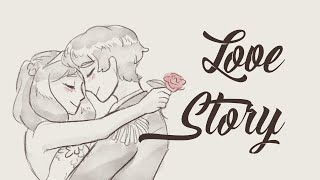 Love Story Taylors Version  A 2021 Contestshipping Animatic [upl. by Sherurd]