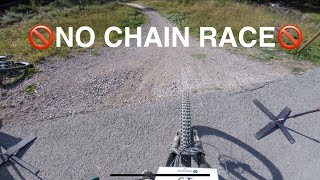 Les Gets CANYON NO CHAIN RACE GoPro POV  Paul Bloß [upl. by Rebmac]