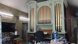 Forth In Thy Name O Lord I Go Tune  Song 34 5 verses  Forster amp Andrews 1865 pipe organ [upl. by Iamhaj]