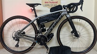 TREK CHECKPOINT SL5 Gravel carbon cao cấp SX CAMBODIA size 49 Gr GRX phanh đĩa cối nổ ĐT 0395727827 [upl. by Atiuqnahs]